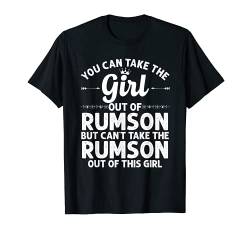 Girl Out Of Rumson NJ New Jersey Geschenk Funny Home Roots USA T-Shirt von Heritage Living In Proud Grown City Women Presents