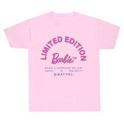 Kurzarm-T-Shirt Barbie Limited Edition Hellrosa Unisex von Heroes Inc.