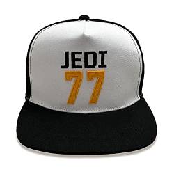 Star Wars - Jedi 77 Schwarz & Weiß Snapback Mütze von Heroes Inc.