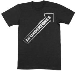 The Undertones "Arrow Spray" Unisex-T-Shirt, kurzärmelig, Schwarz, Schwarz , L von Heroes Inc.