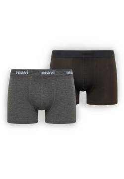 BOXERSHORTS | 2er-Pack Herren Boxershorts in schwarz von Herren