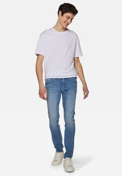 JAMES | All Blue Skinny, Zip Fly von Herren