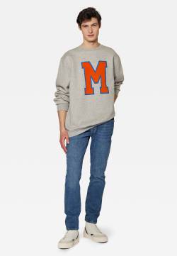 SWEATSHIRT | Sweatshirt mit M Print von Herren