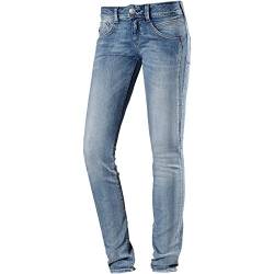 Herrlicher Damen Gila Slim Jeans, Blau (cloudy 029), W25/L32 von Herrlicher