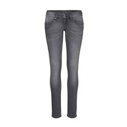 Herrlicher Damen Jeans Mora Slim-fit-Jeans grau Hose Röhrenjeans (W25/L30) von Herrlicher