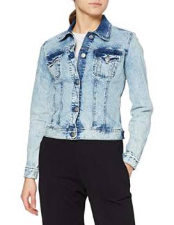 Herrlicher Damen Joplin Denim Stretch Jacke, Lightly 079, XL von Herrlicher