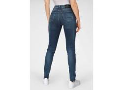 Slim-fit-Jeans HERRLICHER "SUPER G SLIM" Gr. 25, Länge 30, blau (easy blue 084) Damen Jeans 5-Pocket-Jeans Röhrenjeans von Herrlicher