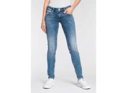 Slim-fit-Jeans HERRLICHER "Slim Denim Light" Gr. 28, Länge 30, medium30 Damen Jeans Röhrenjeans von Herrlicher