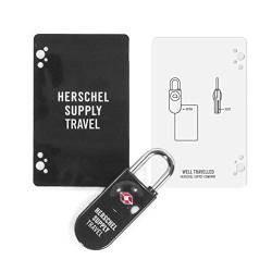 Herschel TSA Kartenschloss, Schwarz (Schwarz) - 10521-00001-OS von Herschel Supply