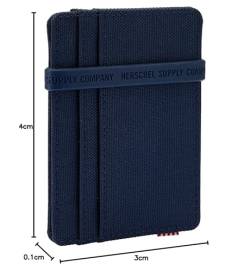 Herschel Charlie RFID Wallet 10360-00007, Womens,Boy,Girl,Mens Wallet, Navy, One Size EU von Herschel