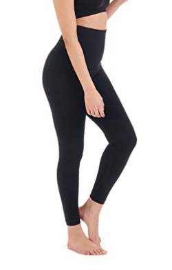 Herzmutter Shapewear Leggings Highwaist - Bauchweg-Shaping Effekt - Rückbildungsunterstützend - Formt Bauch, Taille, Po - 1600 (M-L) von Herzmutter