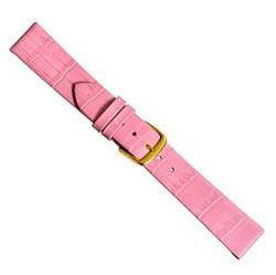 Herzog Louisiana Clip Uhrenarmband Kalbsleder Rosa 20464G, Stegbreite:14mm von Herzog