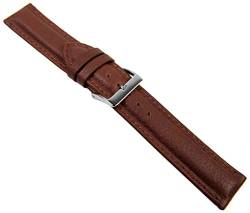 Herzog Nappa Uhrenarmband Nappaleder Braun 20559S, Stegbreite:22mm von Herzog