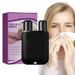 Aromatherapie-Inhalator | 1,8 ml stimmungsaufhellender Naseninhalator - Steigert den Fokus Sinus-Inhalator, ätherische Öle im Taschenformat gegen verstopfte Nase, Nasenlinderung und Heshi von Heshi