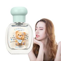 Fruchtiges Parfüm - 25 ml transparenter Duftnebel in Bärenform mit fruchtig-blumigem Duft,Langanhaltend duftendes Körperspray für positive, lebendige Damen Heshi von Heshi