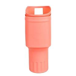 Heshi Wasserflaschenhalter-Tasche - Weiche Umhängetasche für Wasserflaschen mit Kette aus Silikon,Tragbare, wasserdichte Schutzhülle, leicht, mit Handytasche für drinnen/draußen/Camping/Reisen von Heshi