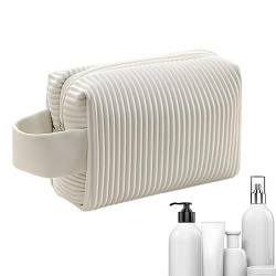 Schminktasche | Make-up-Kosmetik-Organizer-Beutel - Tragbarer, wasserdichter Make-up-Koffer-Organizer mit großem Fassungsvermögen für Hautpflege, Toilettenartikel, Frauen, Mädchen Heshi von Heshi