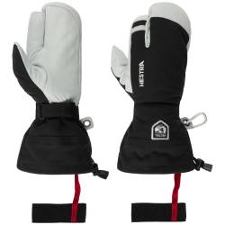 Heli Ski 3-Finger Lederhandschuhe by Hestra von Hestra