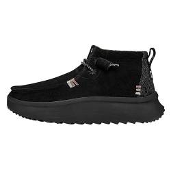 Hey Dude COMOD SWAG SILBERFORMA DAMEN WENDY PEAK HI SUEDE SCHWARZ talla 36 von Hey Dude