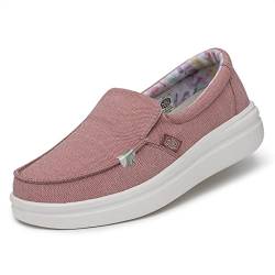 Hey Dude Damen Misty Rise Loafer Shoes, Dusty Pink, 36 EU von Hey Dude