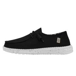 Hey Dude Damen Wendy Basic Slip-On Schuhe, Schwarze Odyssee, 36 UK von Hey Dude