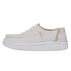 Hey Dude Damen Wendy Rise Mokassin, Blanco, 35.5 EU von Hey Dude