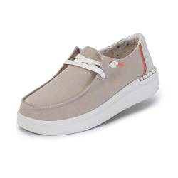 Hey Dude Damen Wendy Rise Mokassin, beige Sandshell, 41 EU von Hey Dude