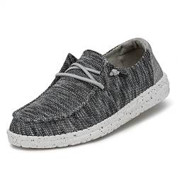 Hey Dude - Damen Wendy Sox Wendy Slip-On Schuhe, Dark Grey, 37 EU von Hey Dude