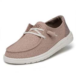 Hey Dude Damen Wendy Woven Moc Toe Shoes, Blush, 36 EU von Hey Dude