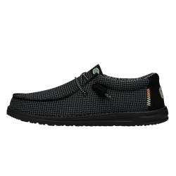 Hey Dude GEMÜTLICH Blucher Mann Wally Sport MESH SCHWARZ Talla 42 von Hey Dude