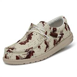 Hey Dude Herren Wally Ripstop Moc Toe Shoes, Desert Camo, 38 EU von Hey Dude