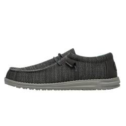 Hey Dude - Herren Wally Sox Slip-On Schuhe, Holzkohle, 40 EU von Hey Dude