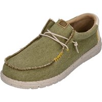 Hey Dude WALLY COASTLINE JUTE Schnürschuh Olive von Hey Dude