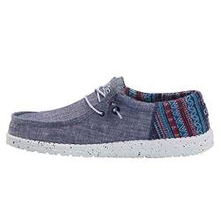 Hey Dude Wally Loafer für Herren, mehrere Farben, Herrenschuhe, Schnürhalbschuhe, bequem und leicht, Funk Tribe, 47 EU von Hey Dude