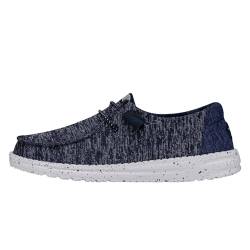 Hey Dude Wendy Rise - Damenschuhe - Farbe Chambray Abyss Blue - Freizeitschuhe im Mokassin-Stil - Größe 41 von Hey Dude