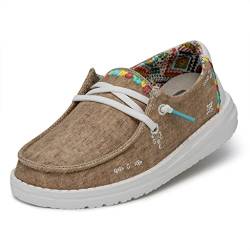 Hey Dude Wendy Youth Boho Moc Toe Shoes, Sand, 33 EU von Hey Dude