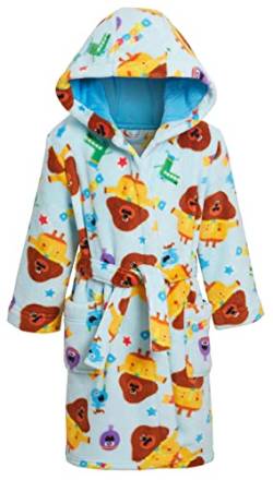 Hey Duggee Morgenmantel für Kinder Bademantel mit Kapuze Jungen Mädchen Fleece Charakter Robe von Hey Duggee