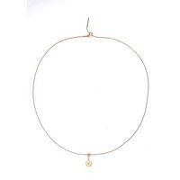 Hey Happiness Collier Edelstahl Kette Damen Blume 18K Gold Roségold, Zirkonia hängend, 2 Kettenarten, Schlangen Ankerkette Blüte klein hängend, wasserfest von Hey Happiness