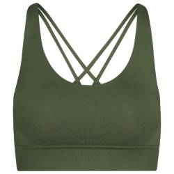 Hey Honey - Women's Criss-Cross Bra - Sport-BH Gr L oliv von Hey Honey