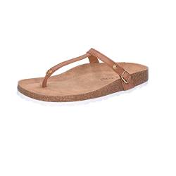 Summer Sandal Casual Cognac braun Gr. 38 von Hey Marly