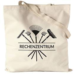 Hey!Print Rechenzentrum Jutebeutel Stoffbeutel Canvas Hobby-Gärtner IT Informatiker Witz Pflanzen Garten Geschenkidee von Hey!Print