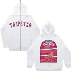 Heypres Trapstar Hoodie Herren Trapstar Kapuzenpullover London Jacke Herbst Winter Zip Hooded Unisex Tracksuit Leichte Sportswear von Heypres