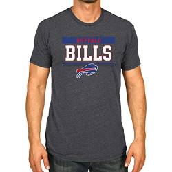 Team Fan Apparel NFL Adult Gameday Tagless T-Shirt - Baumwollmischung - Anthrazit - Maschinenwaschbar - Erleben Sie Komfort und von Team Fan Apparel
