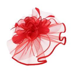 Fascinator für Damen, Netzgarn, Feder, Cocktail-Party, Hut, Stirnband, Haarnadel, Hochzeit, Kopfbedeckung, Haarschmuck von Hgvcfcv