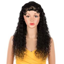 Welle Keine Spitze Leimlose Lange Stirnband Perücke Körperwelle Echthaar Perücken Für Frauen Kurze Lockige Brasilianische Haarperücken von Hgvcfcv