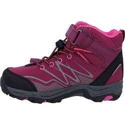 Hi-Tec Blackout Mid Wp JRG Walking-Schuh, Dunkles Rosa Fuchsia, 33 EU von Hi-Tec