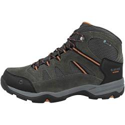 Hi-Tec Herren Banderra II Wp, Grau (Charcoal/Graphite/Burnt ORANGE 51), 45 EU Trekking-& Wanderstiefel von Hi-Tec