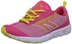 Hi-Tec Luca W A002521/076/01, Damen Sport & Outdoor Schuhe, Rosa (Pink/White/Yellow), 40 EU / 7 UK von Hi-Tec