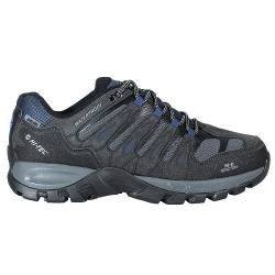 Hi-Tec Muflon Low Trekkingschuhe für Herren, Wanderschuhe, wasserdicht, Bergschuhe für Herren, Kohle / Blau (Charcoal Nautical, 44 EU von Hi-Tec