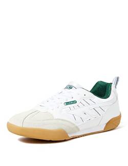 Hi-Tec Sports Squash Classic 62622, Herren Sneaker, Weiß/grün, 45.5 EU / 11 UK von Hi-Tec